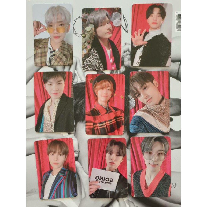 PHOTOCARD GOING MAGAZINE SEVENTEEN
