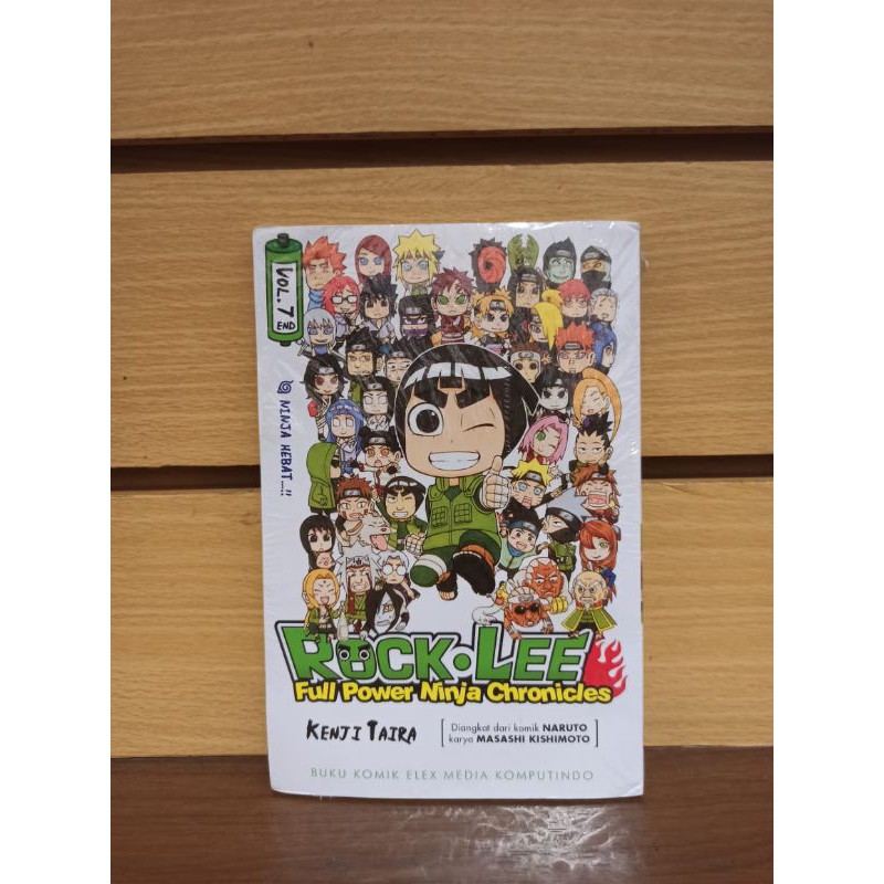 Komik Rock Lee - Full Power Ninja Chronicles 7 - Ninja Hebat