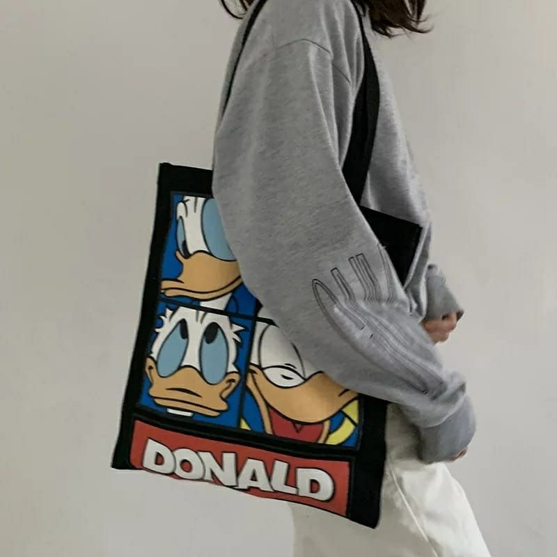 arifirn Tote Bag Donald Hitam