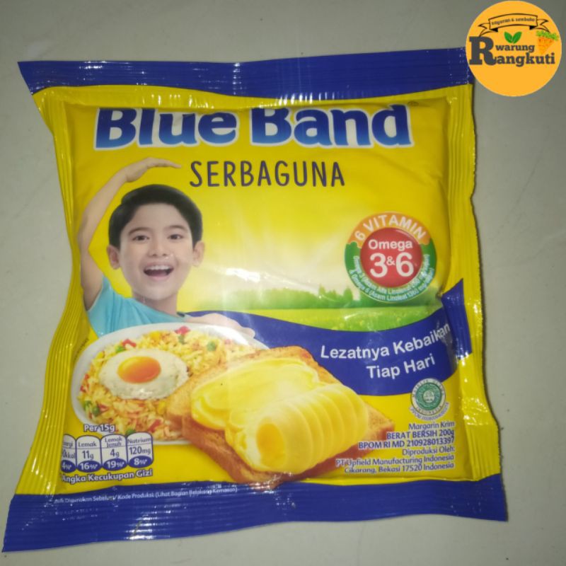 Blue Band Serbaguna dan Forvita 200 gram