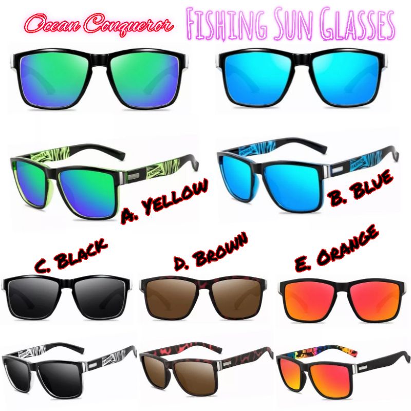 Kacamata Fishing Sun Glasses UV protection olahraga outdoor maupun gaya