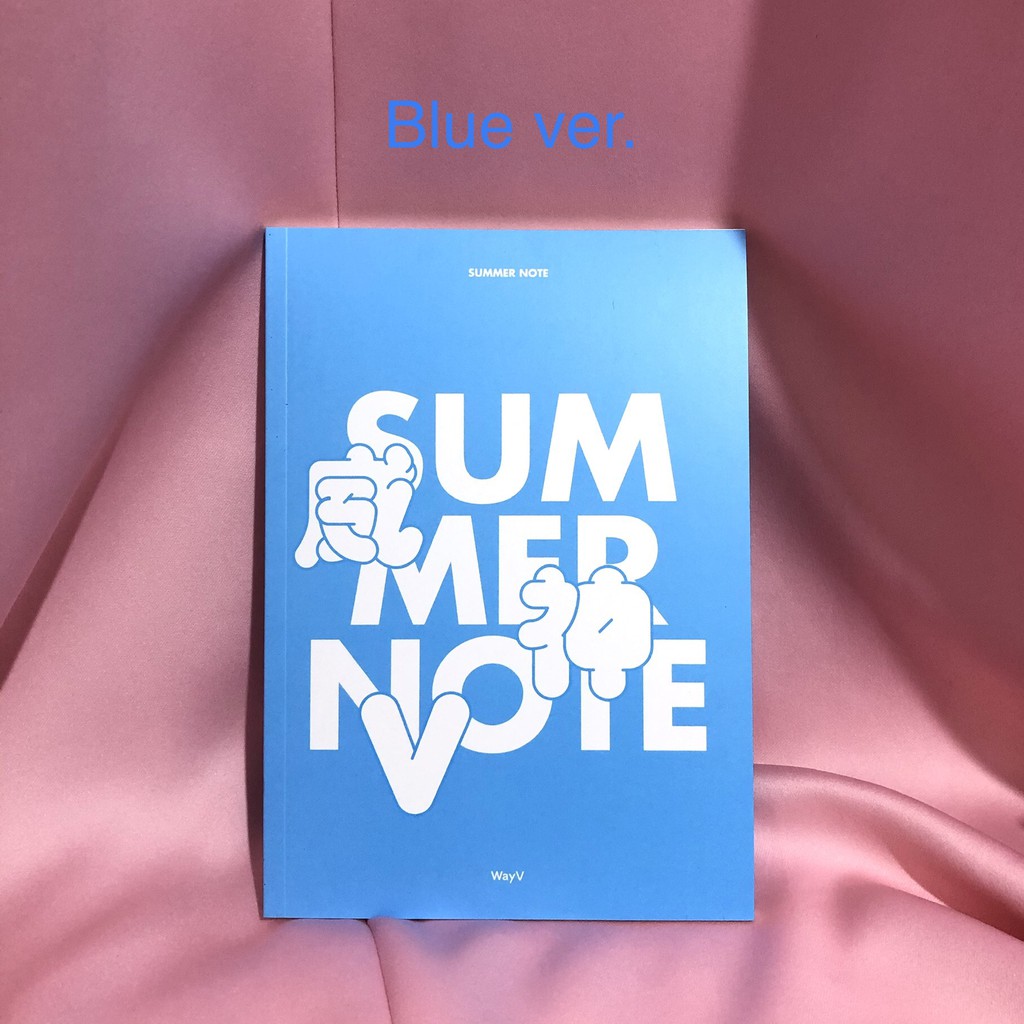 [Vacation Note Blue ver./ White ver.] WayV Summer Vacation Kit 2019