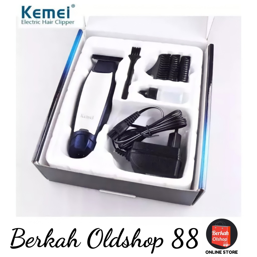 Berkah Oldshop 88 - Hair Clipper Kemei Detailer KM-5021 Alat Mesin Cukur Rambut Cordless Kemei 5021