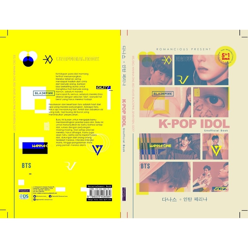 BUKU KPOP IDOL UNOFFICIAL BOOK