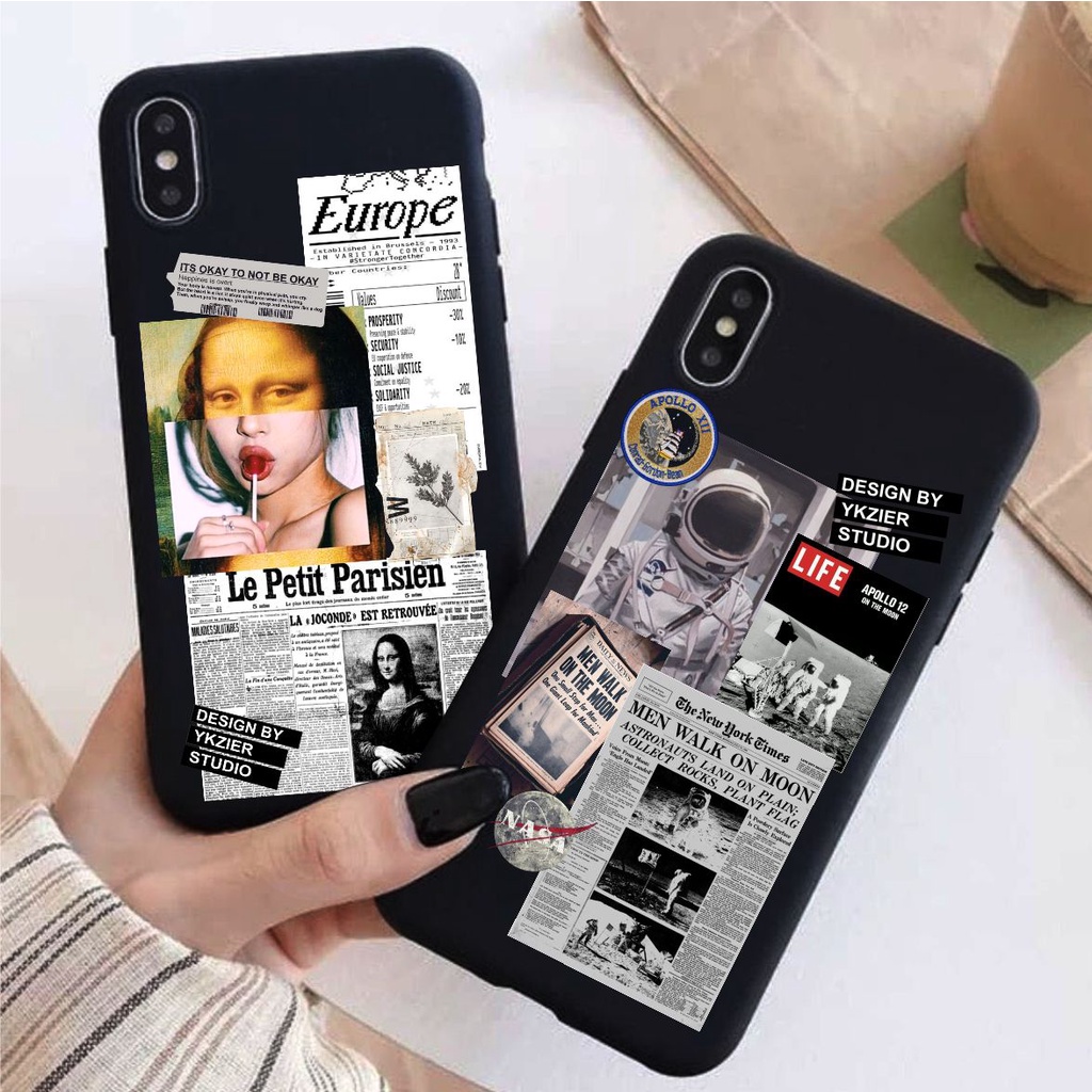 Softcase Oppo A16 A5S A12 A11K A1K A3S A7 A52 A53 A33 A92 A15 A15S A31 BM12 Aesthetic BM12 Soft Case Casing Silikon