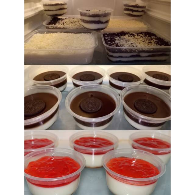 

Oreo/Strawberry Cheesecake cup/box