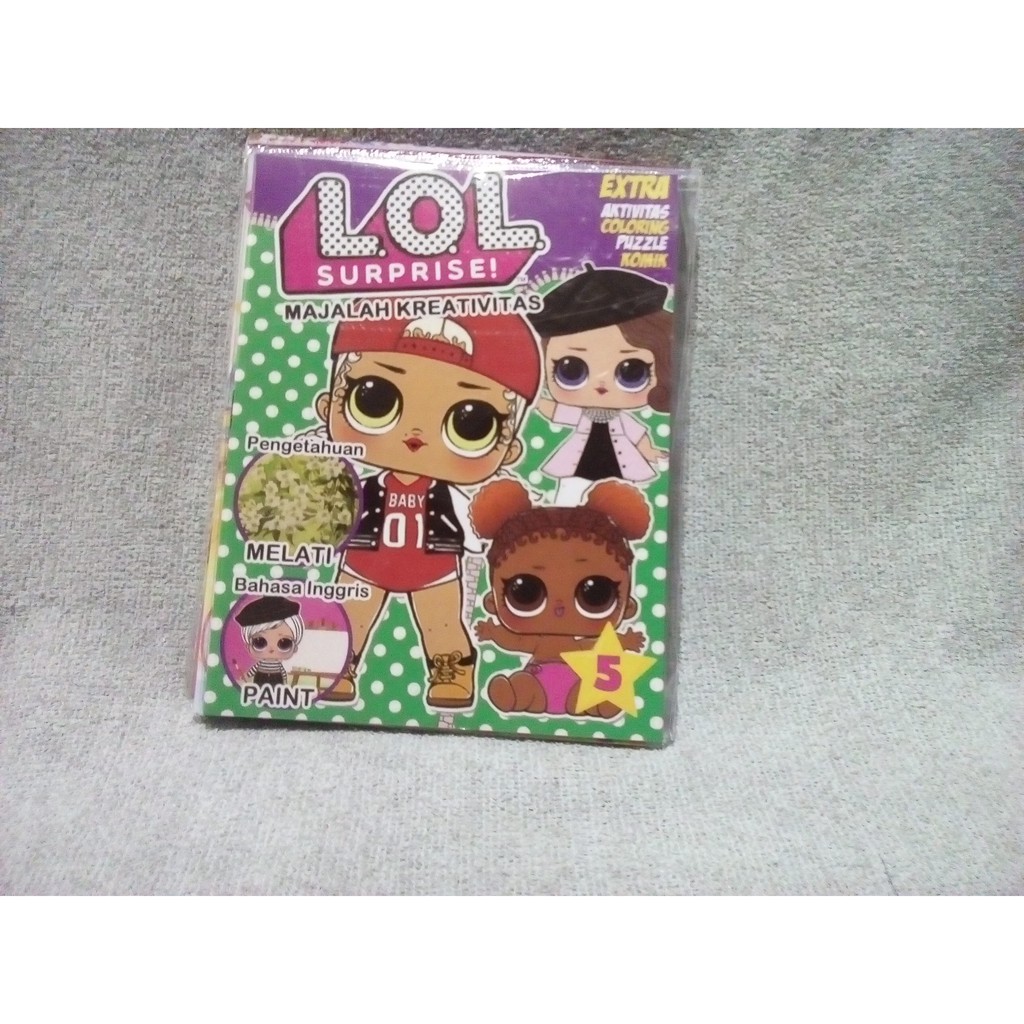 Mainan edukasi anak majalah 3in1 dilengkapi dengan belajar bahasa inggris untuk anak SD