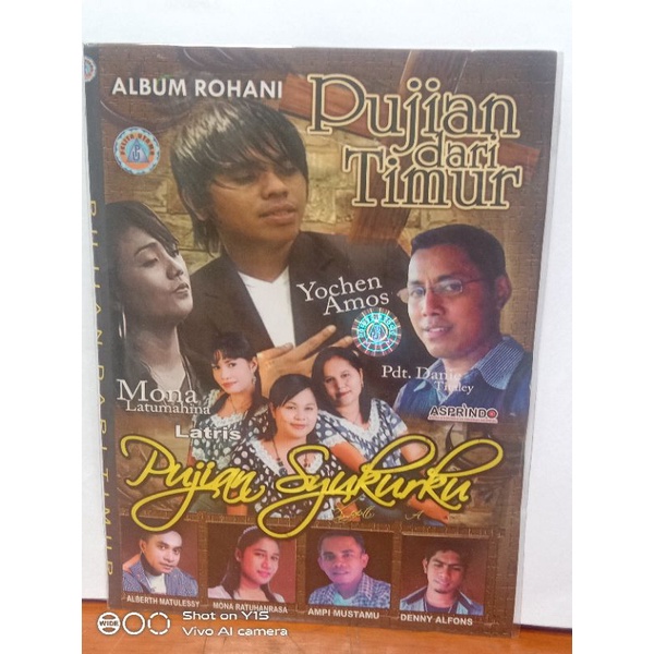 Kaset Vcd Original Album rohani pujian dari timur