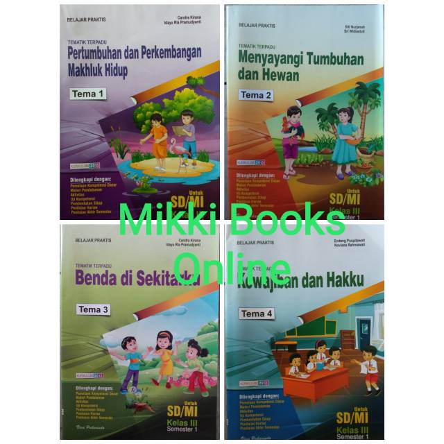 Lks Tematik Sd Kelas 3 Semester 1 Shopee Indonesia