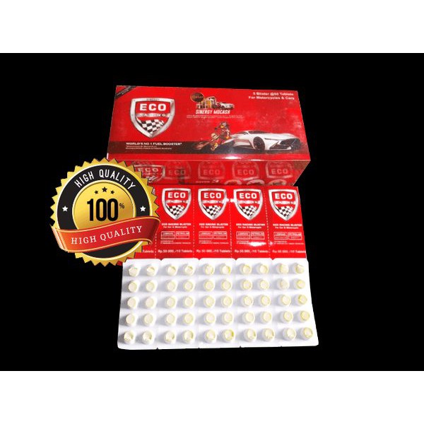 Eco Racing Motor Original Per Blister 50 Tablet
