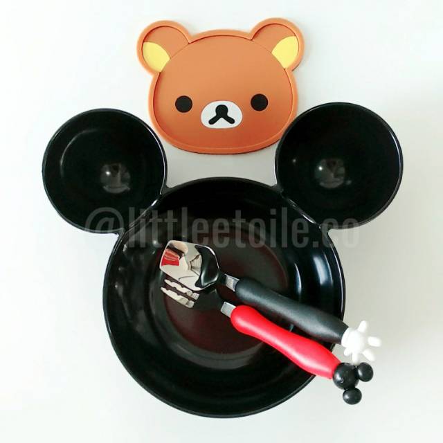 Mangkok Mickey Melamine Set