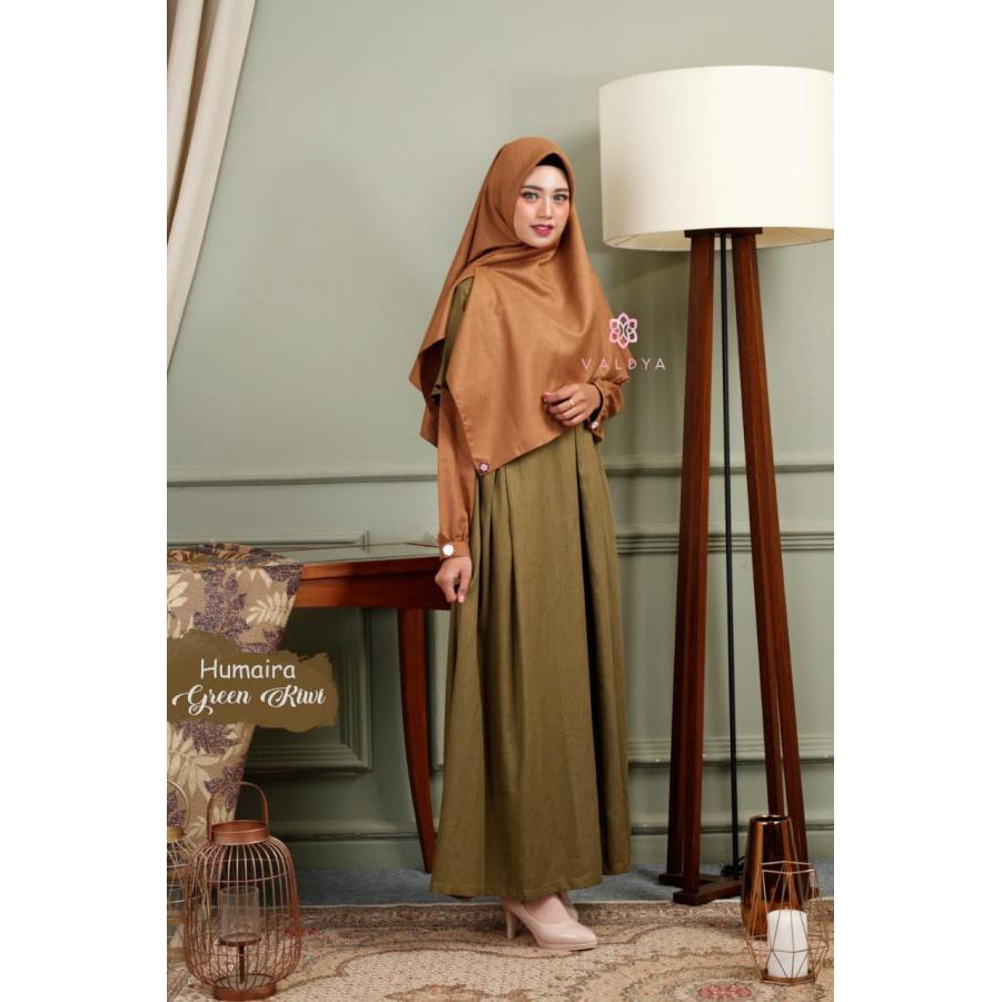 gamis dewasa katun madina HUMAIRA series BY VALDYA