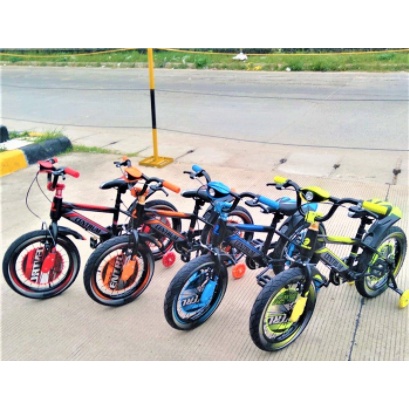Sepeda Anak Laki-Laki BMX Atlantis Sparta 12 16 18 Inch Roda Empat Lampu Musik Garansi Termurah-6