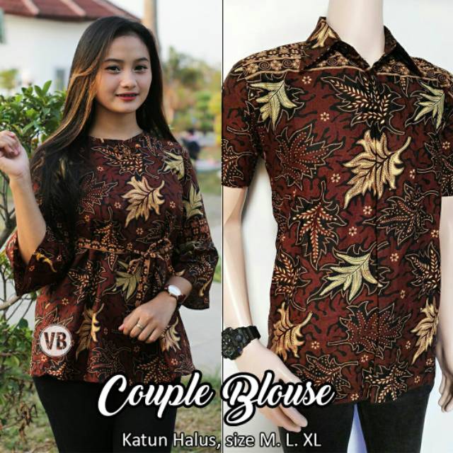 Promo Batik Couple Sarimbit Gamis Keluarga Ndoro Ayu - Deswita - 2439 OXdy0Jcp8aLBA