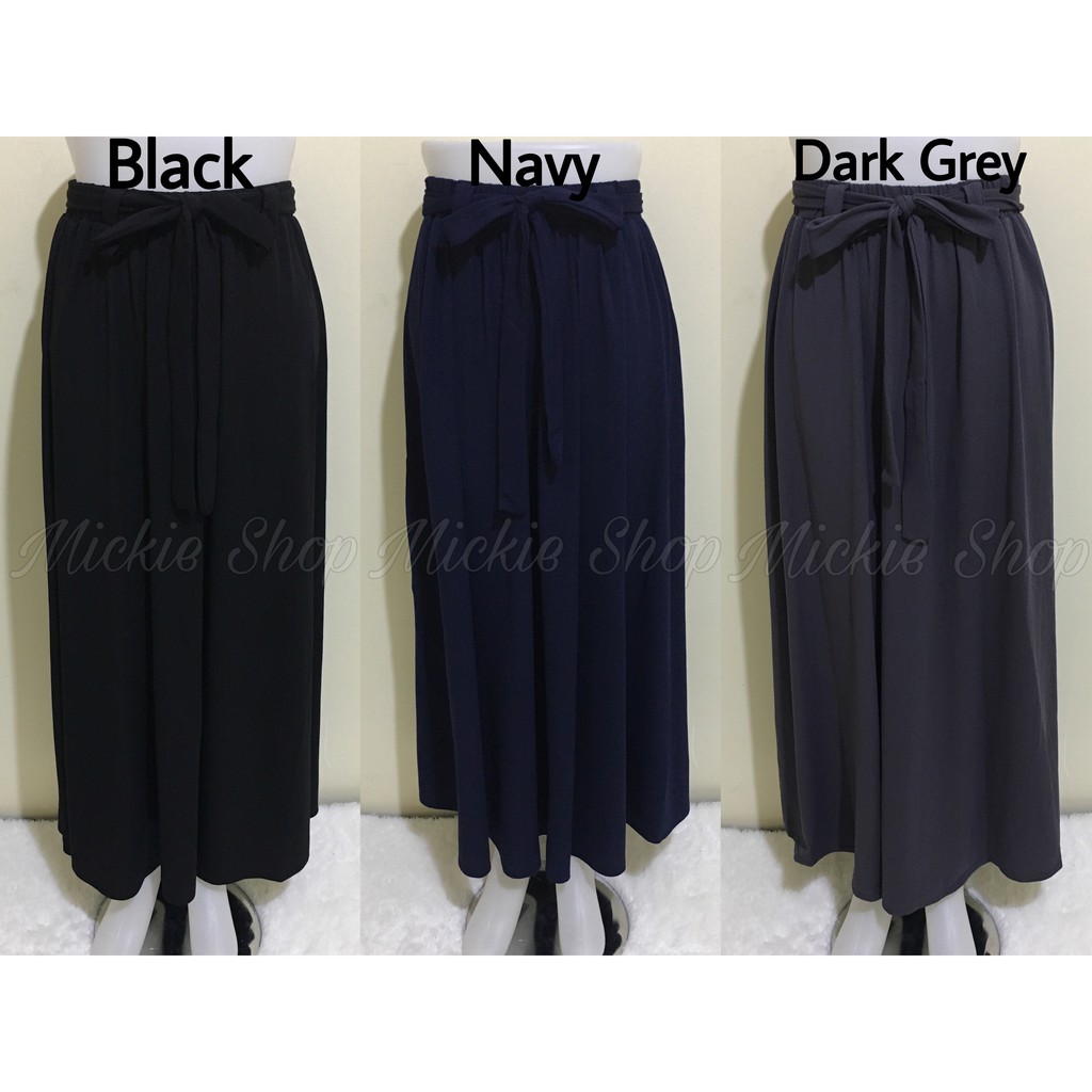 Rok Lebar Polos Payung Premium Import | Maxi Big Size | Flare Skirt Panjang |Mayung Basic Tali Jumbo-1