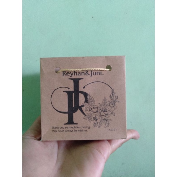 

paket paperbag souvernir 500 pcs