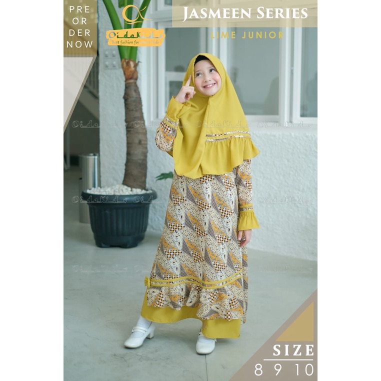 Gamis anak Jasmeen Junior Oidokids