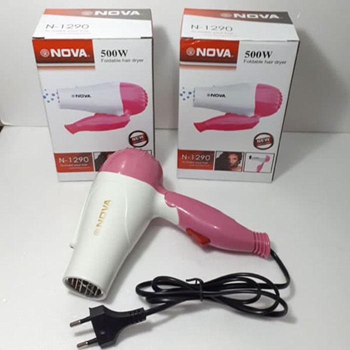 (COD) Hair Dryer Pengering Rambut Lipat / Hairdrayer mini / Pengering Rambut Portable NV-1290