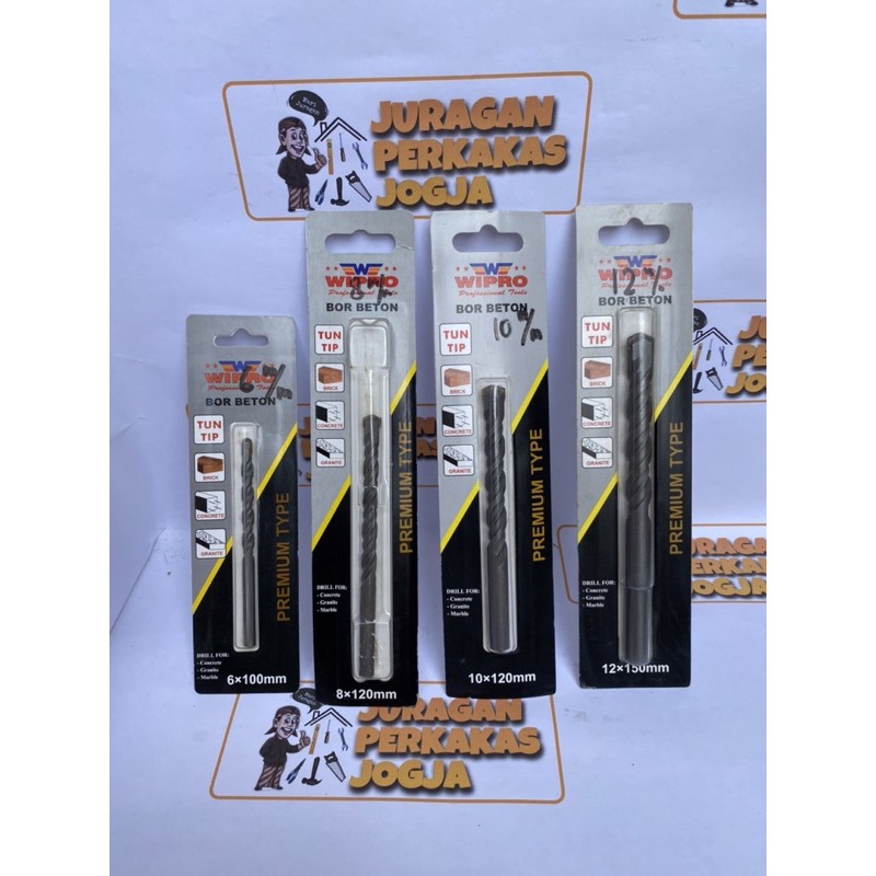 Mata Bor Beton 6mm / 8mm / 10mm / 12mm WIPRO