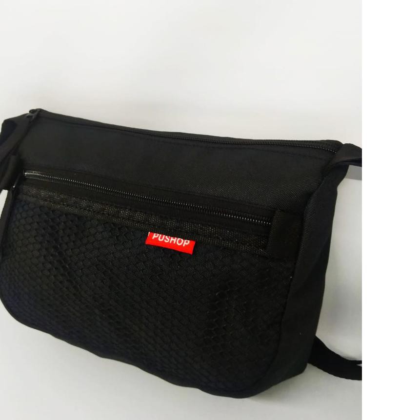 Dapatkan PUSHOP Mini Jaring Tas Selempang   Distro Bayar Ditempat