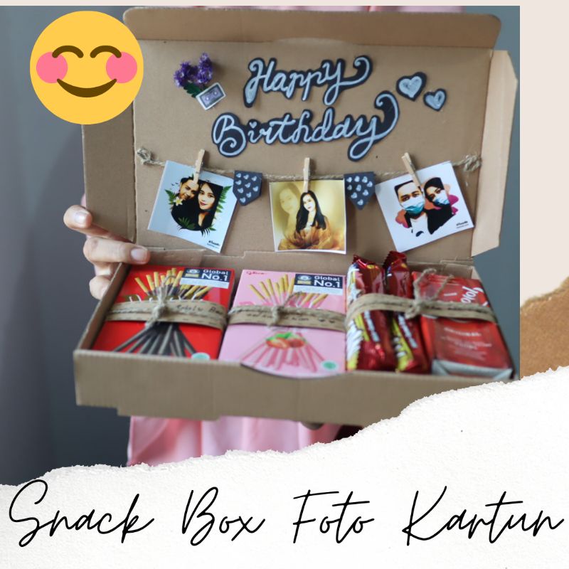 

Snack Box Lucu Unik Foto Kartun Buket coklat