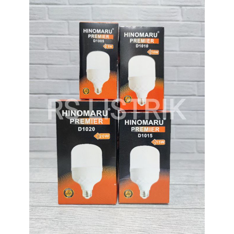 HINOMARU PREMIER LAMPU LED BULB 10W 10 WATT D1010 PUTIH