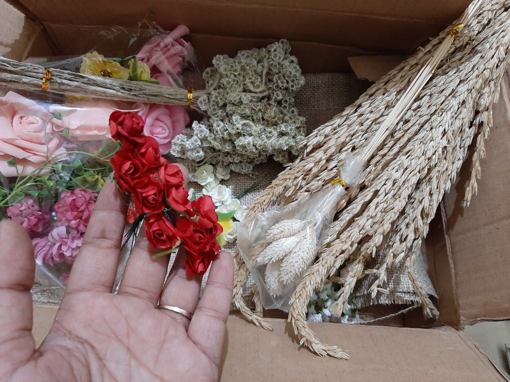 Mini Bunga Krisan Bahan Mahar Dan Bahan Craft