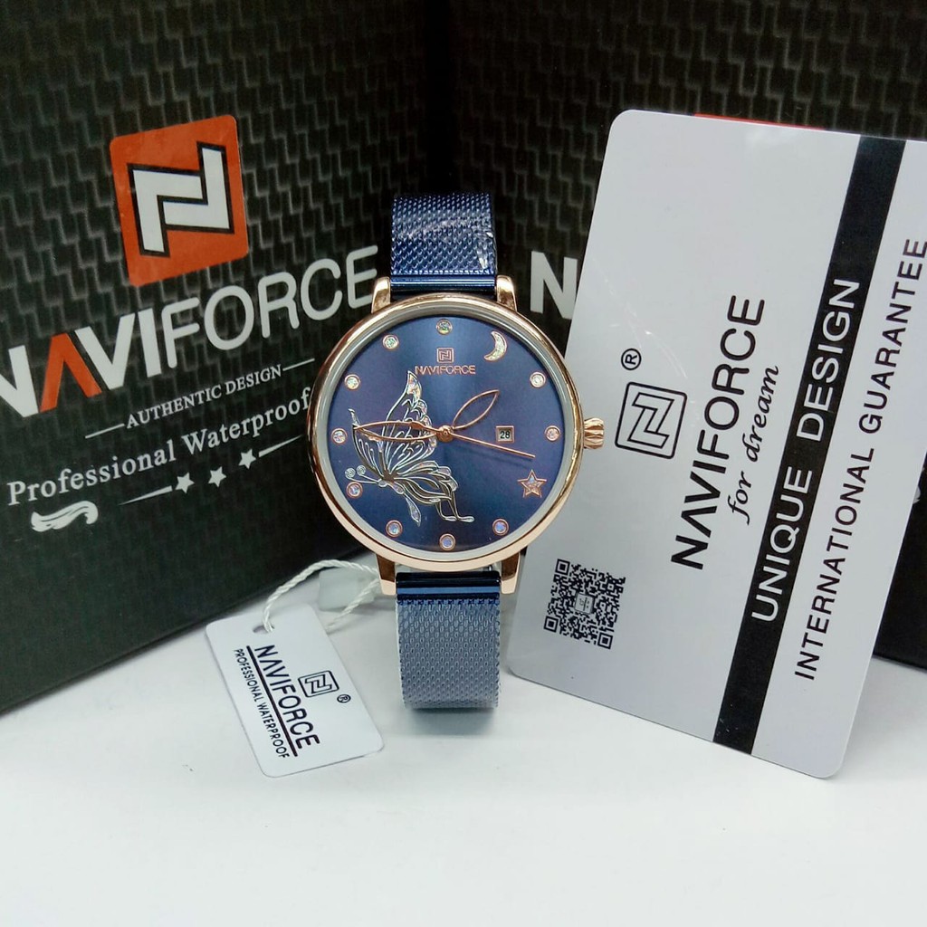 JAM TANGAN WANITA NAVIFORCE ORI