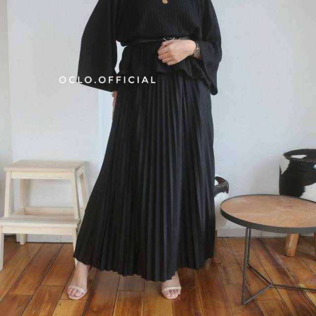 KIKAN SKIRT BLACK
