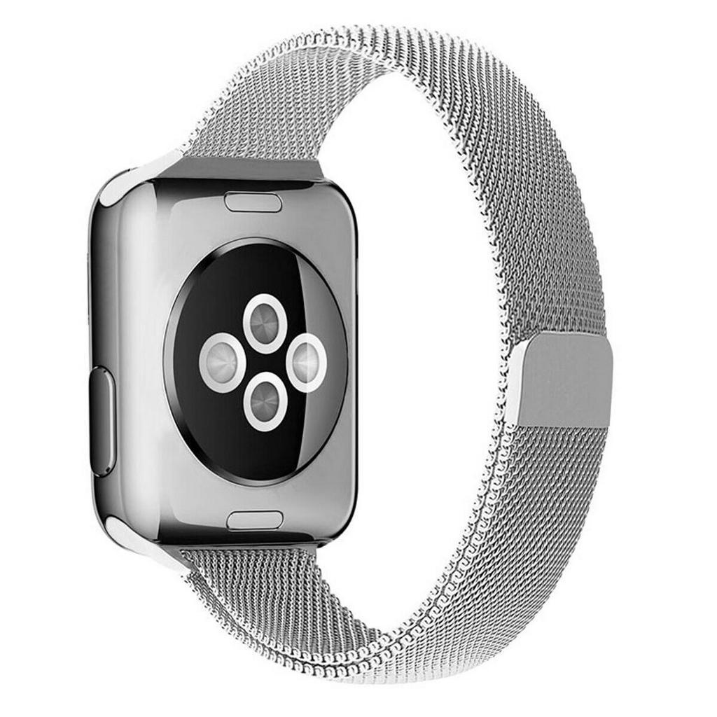 Strap Apple Watch Slim Small Wrist Magnetic Milanese Band iWatch Series 1/2/3/4/5/SE/6/7/8/Ultra