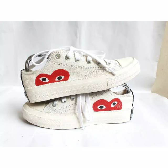 Converse CDG white premium