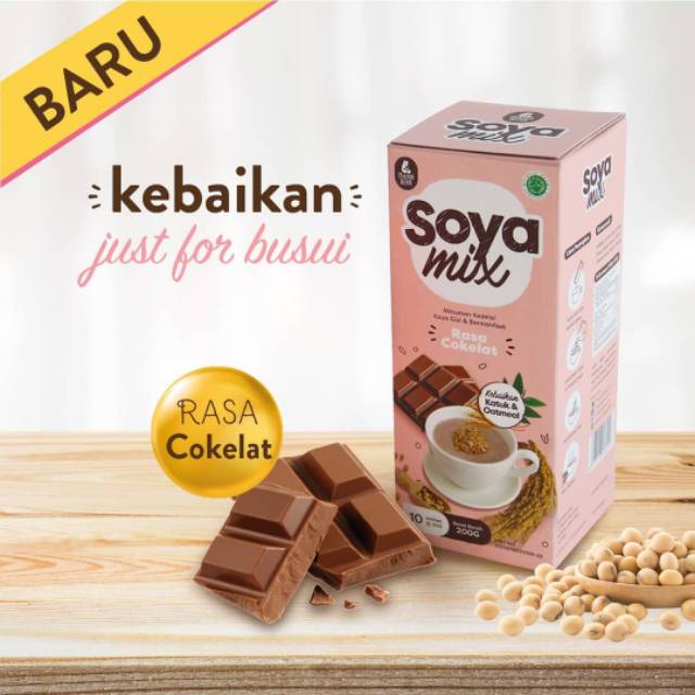 Soyamix zoyamix soya oats pelancar asi booster mamabear SACHET harga per sachet