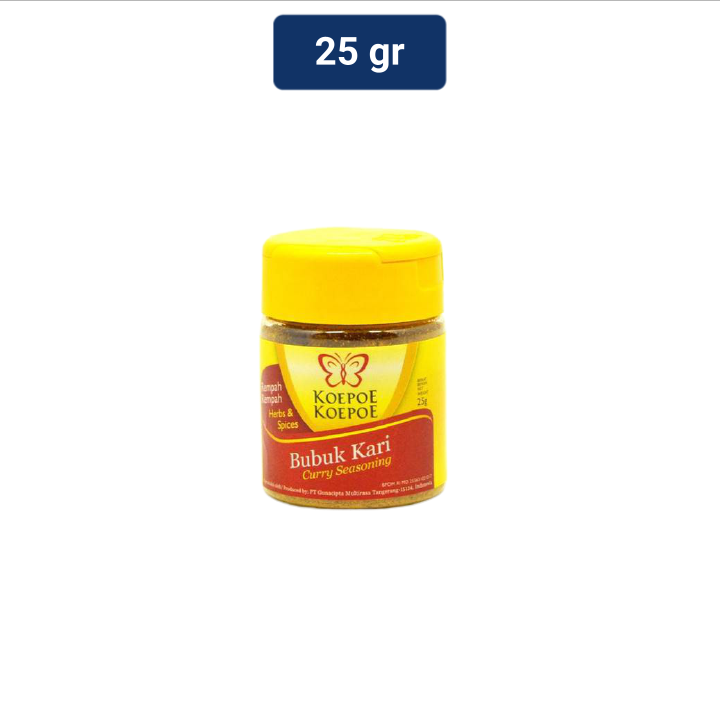 

Koepoe Koepoe Bumbu Kare Bubuk 25gr