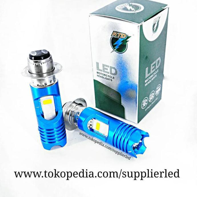 Lampu Utama Led Motor 2 Sisi Rtd M11G Socket H6