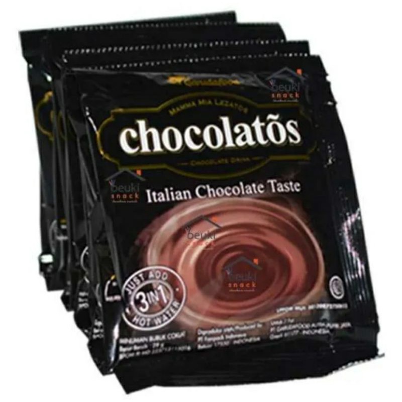 

Chocolatos Drink 26gr Termurah dapat 10 sachets