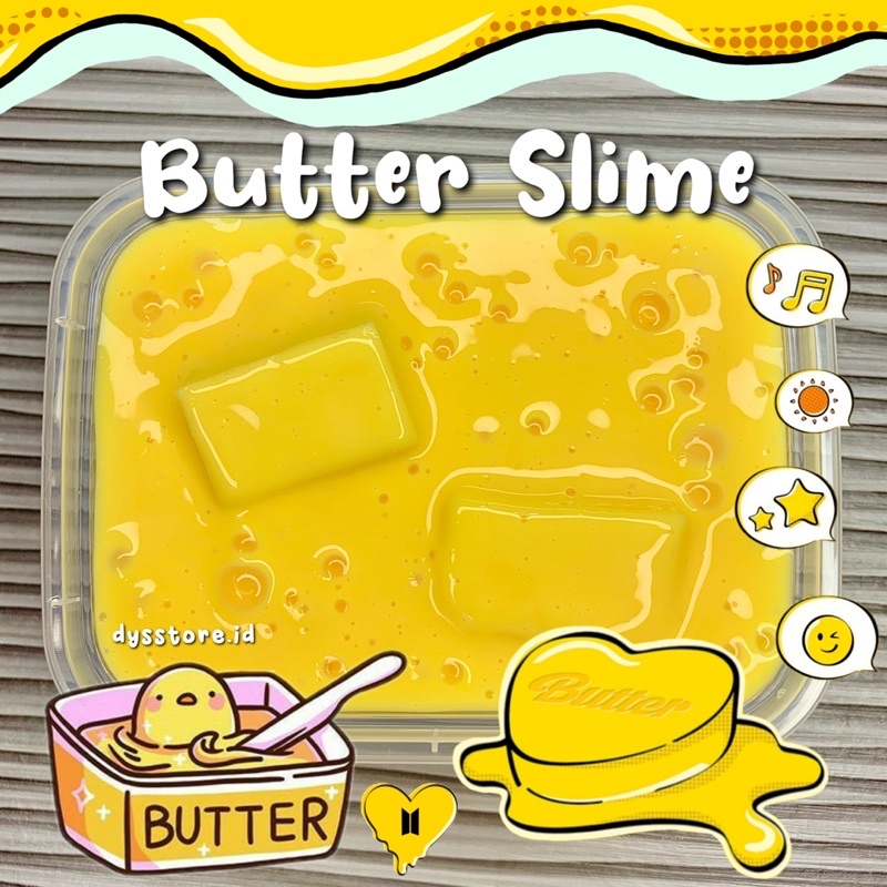 Slime Butter BTS 200gram /original slime/slime inspired/slime murah/slime bts/ori slime