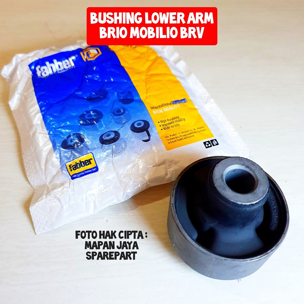 FABBER BUSHING LOWER ARM MOBILIO / BRIO / BR-V / JAZZ GK5 (BESAR)