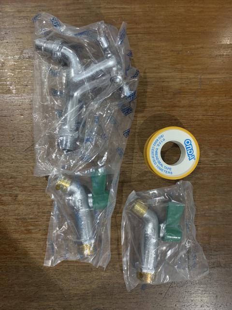 Kran Air Atap Onda 812 Cis 1/2 Keran Selang Tembok Taman Cuci Tangan