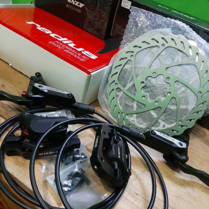 Rem hidrolis Radius 1 set + Rotor Rem hidrolic Radius by shimano