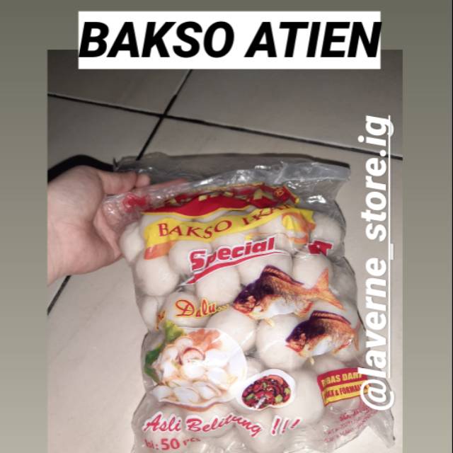 

BAKSO IKAN ATHIEN ISI 50