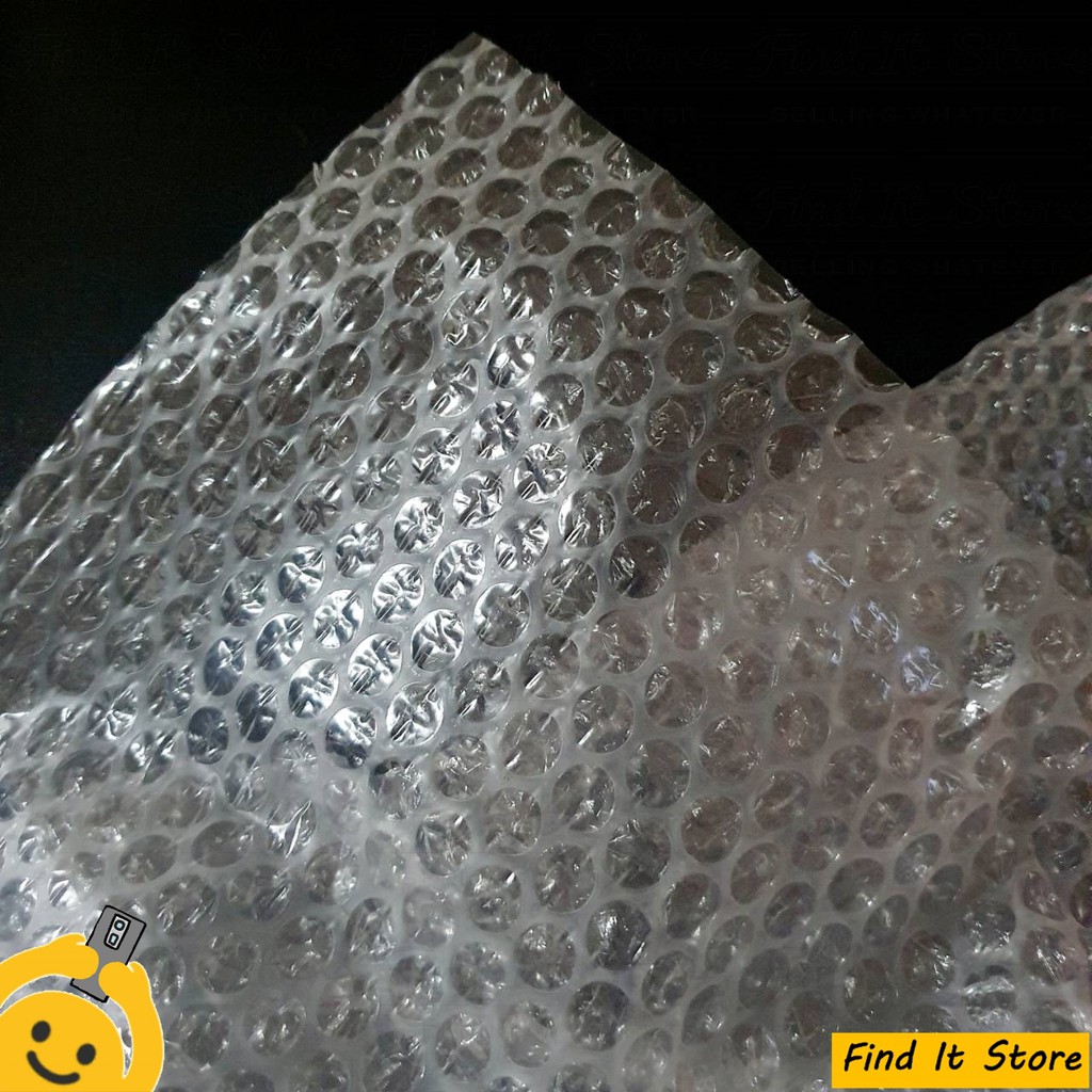 

Plastik Bubble Wrap Hitam Putih 100 X 125 CM 1 x 1,25 M Meteran 2.4KG 3KG