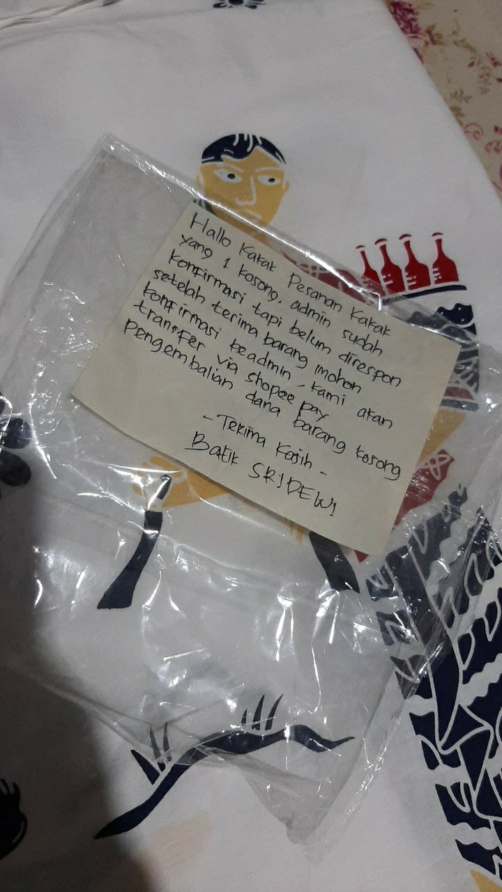 Kain Batik Solo Karakter Motif Mbok Jamu