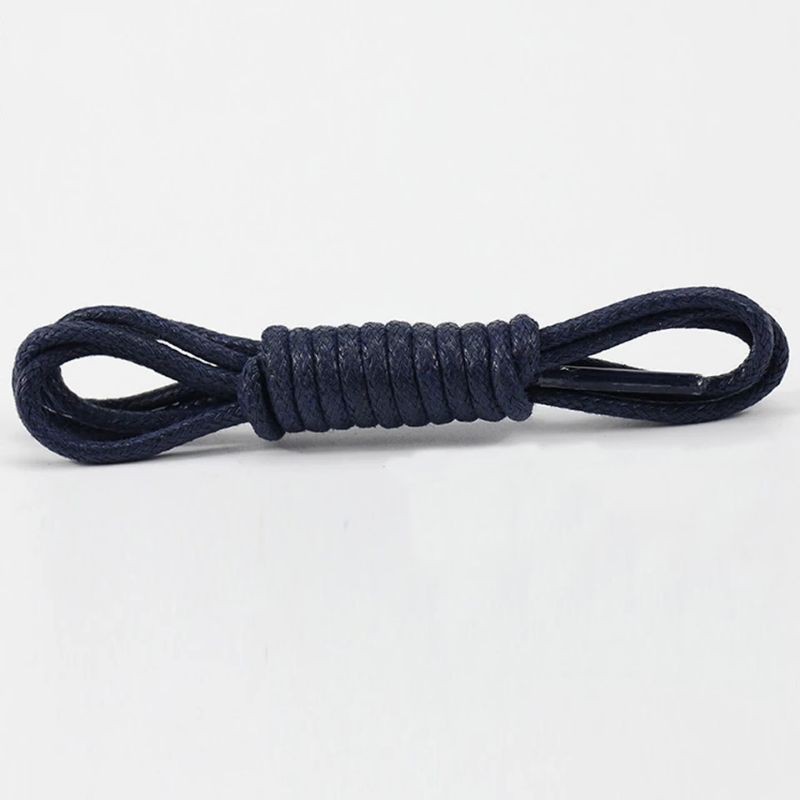 TALI SEPATU LILIN BULAT SOELACE WAXED-navy