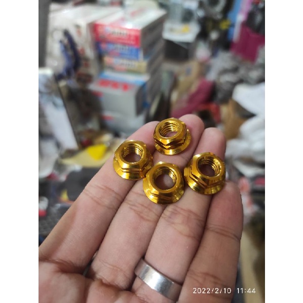 Mur Probolt Bolong Ukuran 8, 10, 12, 14 Original Heng Thailand