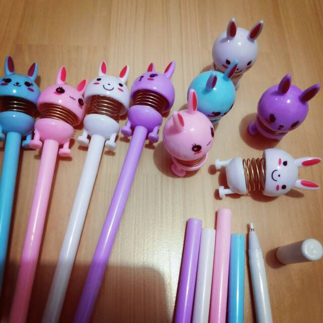

Pen Ring karakter kelinci lucu isi 12 pcs