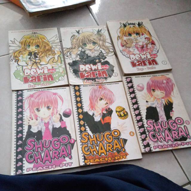 Komik Dewi Karin Chu dan Shugo Chara