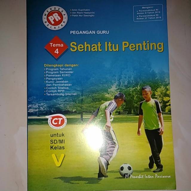 PR PG kelas 5, Tema 4. TERBARU