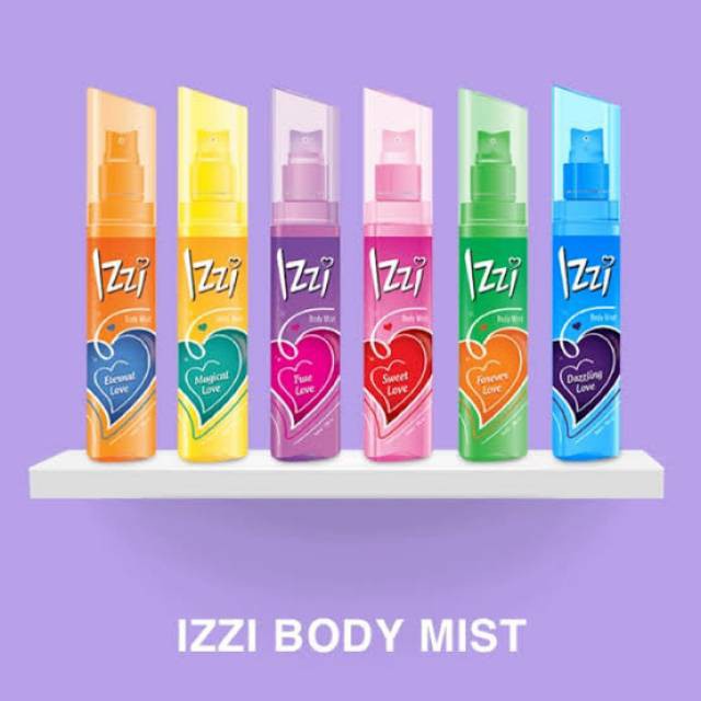 Izzi Body Mist Spray 60ML ORIGINAL-BPOM