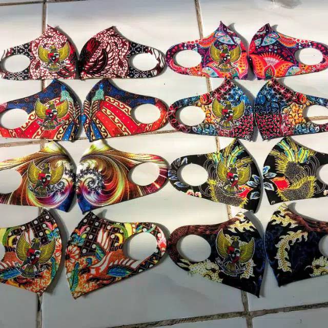 Masker Scuba BATIK INDONESIA