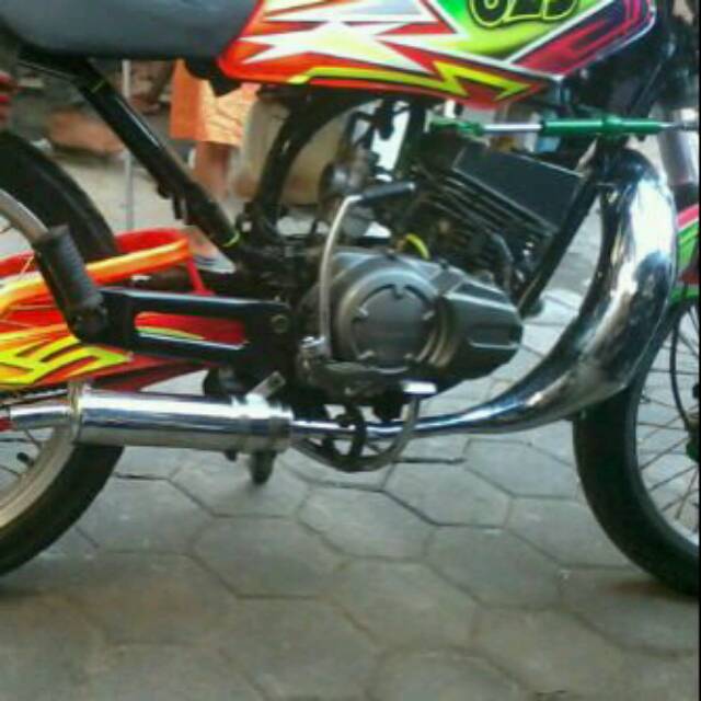 Knalpot racing king udang lobster rx king suara garing